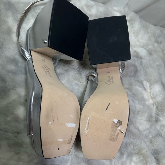 New CIRCUS NY BY SAM EDELMAN Miranda Metallic Ankle Strap Sandals Size 9.5 - Picture 7 of 7